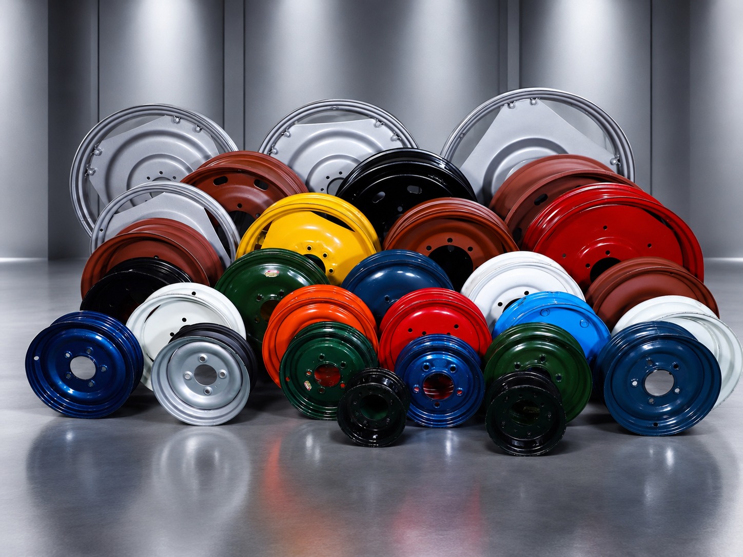 Blue steel wheel for Deepak Wheels company profile