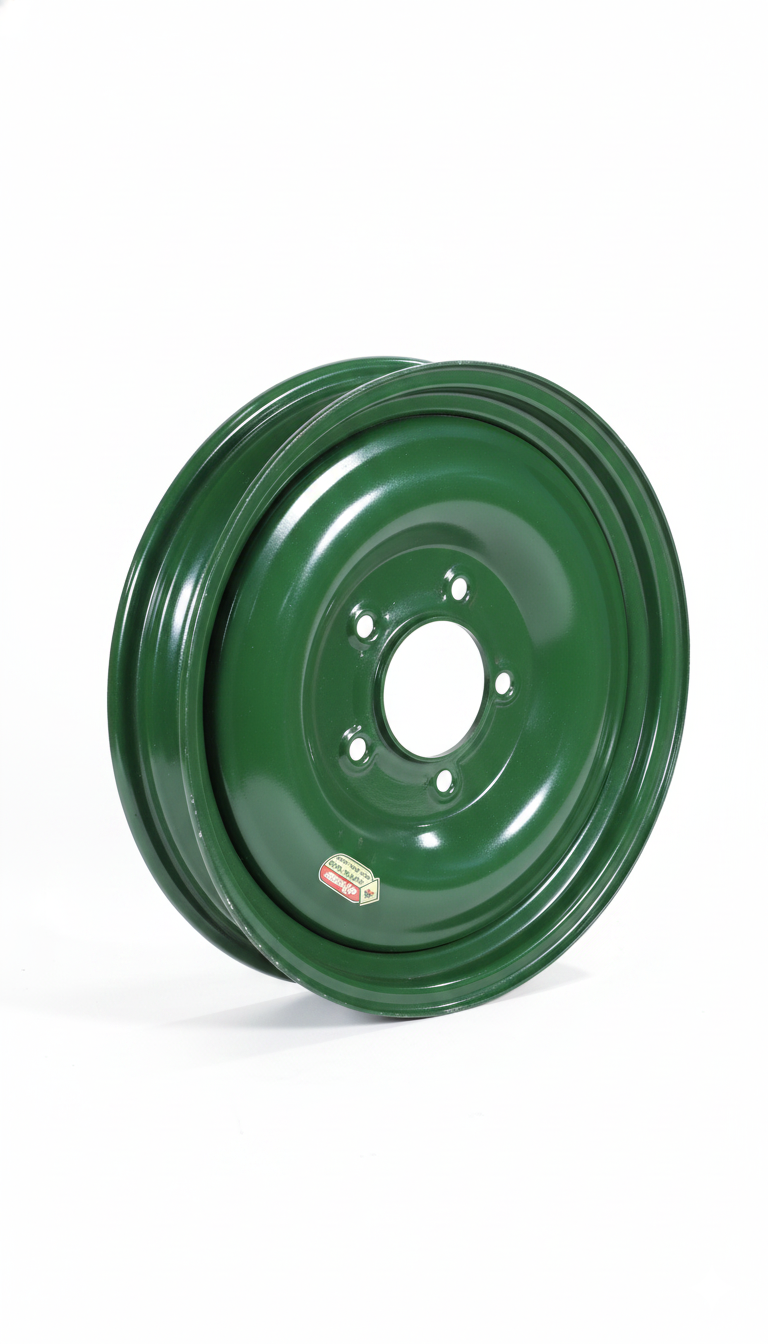 Green wheel rim for FAQ page