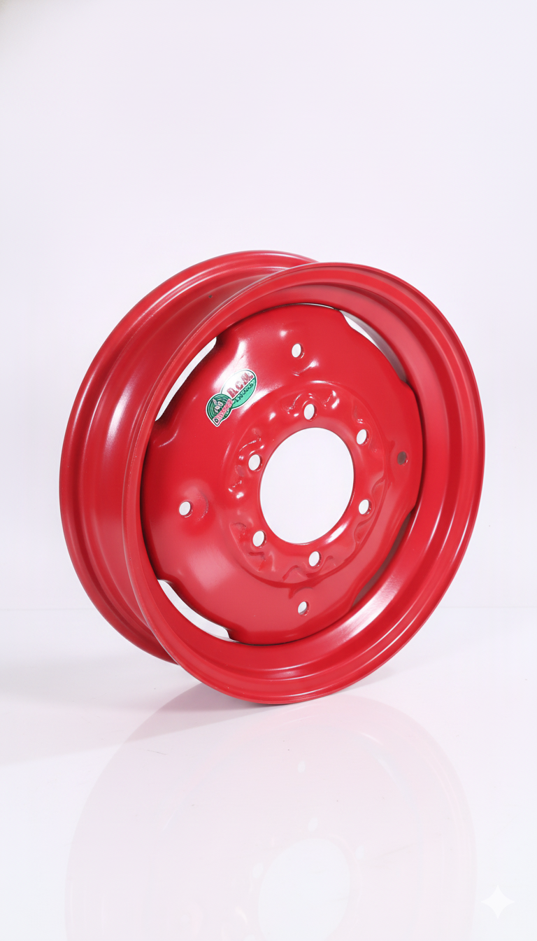 Red Industrial Rim - View 2