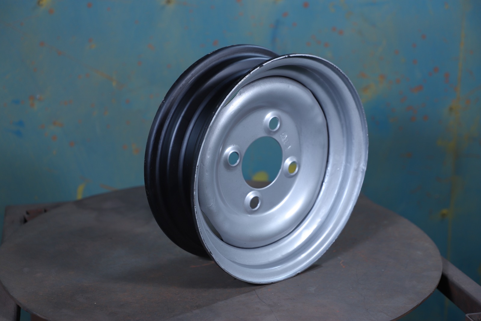 Deepak Wheels premium green steel wheel rim